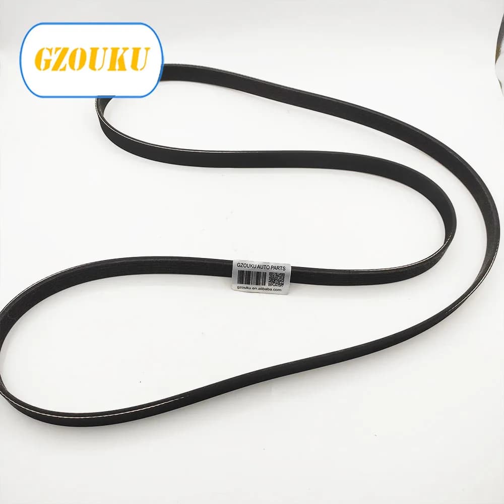 High-Quality Auto Parts 1128 7628 650/6PK1990 Rubber Transmission PK Ribbed Belt Compatible with BMW E87/E82/E90/E93 - OEM 1128 7628 650/6PK1990