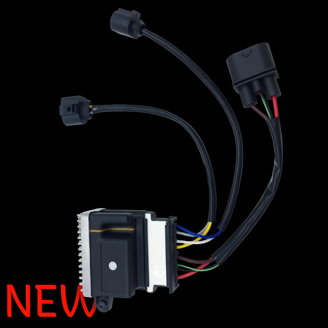 Radiator Cooling Fan Control Module - Engine Cooling Fan Control Unit OEM 8K0959501G - Fits A4, A5, A6, A7, Q3, Q5 2009-2018 - OEM 8K0959501G
