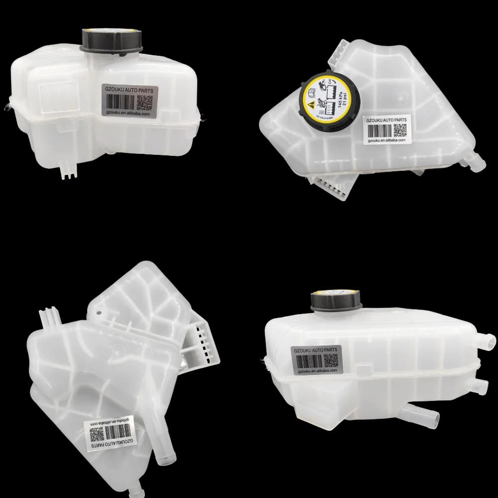 Hot Sale Plastic Cap Coolant Tank Thermostat for VW Carnival VI KA 8V21-8K218B with Part Numbers 1513111 & 1301104 Replacement - OEM 1513111 8V218K218B 1301104