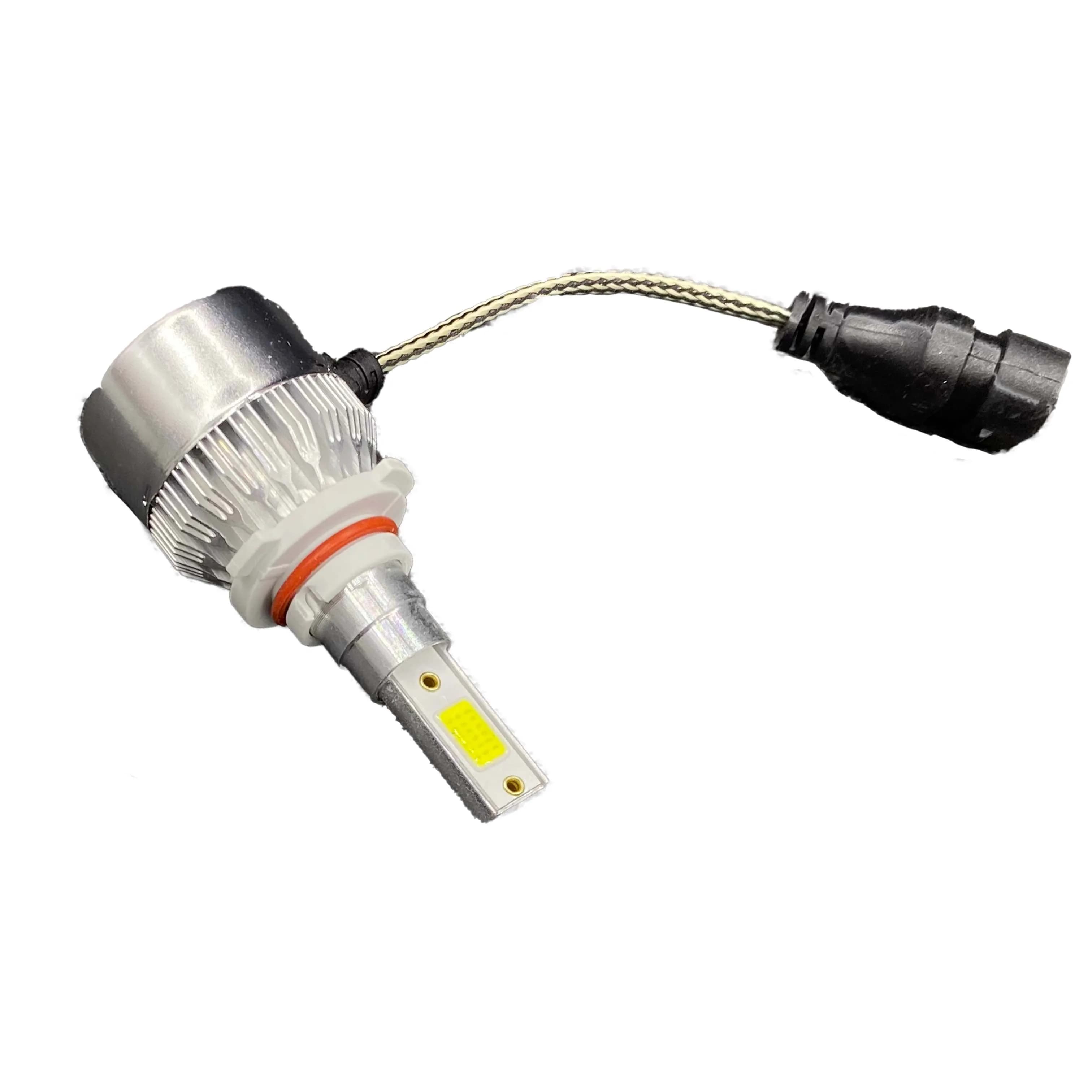 High-Power 1000W 100000LM 6000K LED Car Headlight Bulbs - Compatible with 9005 HB3, H11, H16, H8, H7, R20 - Brightest LED Headlights Available - OEM Not applicable