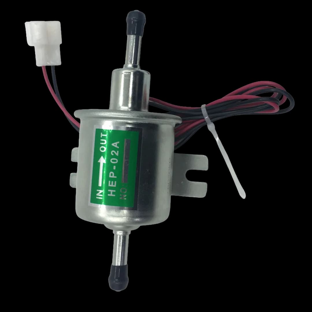 HEP-02A Universal 12V Low Pressure Heavy Duty Gas/Diesel/Electric Fuel Pump - Heavy Duty Automotive Fuel System Solution for Universal Vehicle Applications - OEM HEP-02A