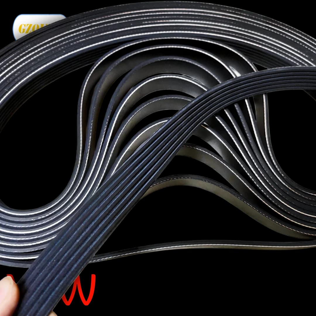 High-Quality Timing Ribbed Drive Belt BE8Z-8620-A 6PK1037 AE8Q-6C301-AA - Perfect Fit for Ford Fiesta - Ensures Smooth Engine Performance - OEM BE8Z-8620-A, 6PK1037, AE8Q-6C301-AA
