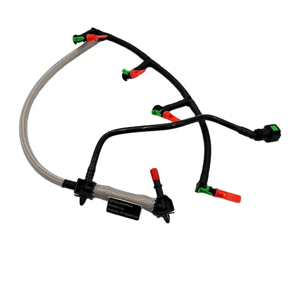 1761932 Plastic Diesel Fuel Injector Leak Pipe for Ford Transit MK7 MK8 2.2 RWD - 1731740/1746583/BK3Q9K022AG Replacement Part - OEM BK3Q9K022AG