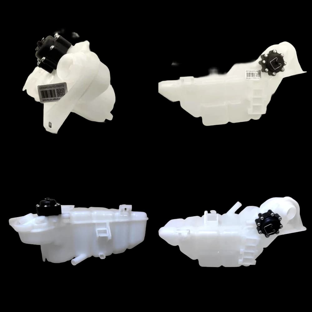 High Quality Expansion Tank with Cap - Premium Auto Cooling System Replacement Tank Compatible with Models Using Part Numbers 99610615704, 99610615700 - OEM 99610615704, 99610615700