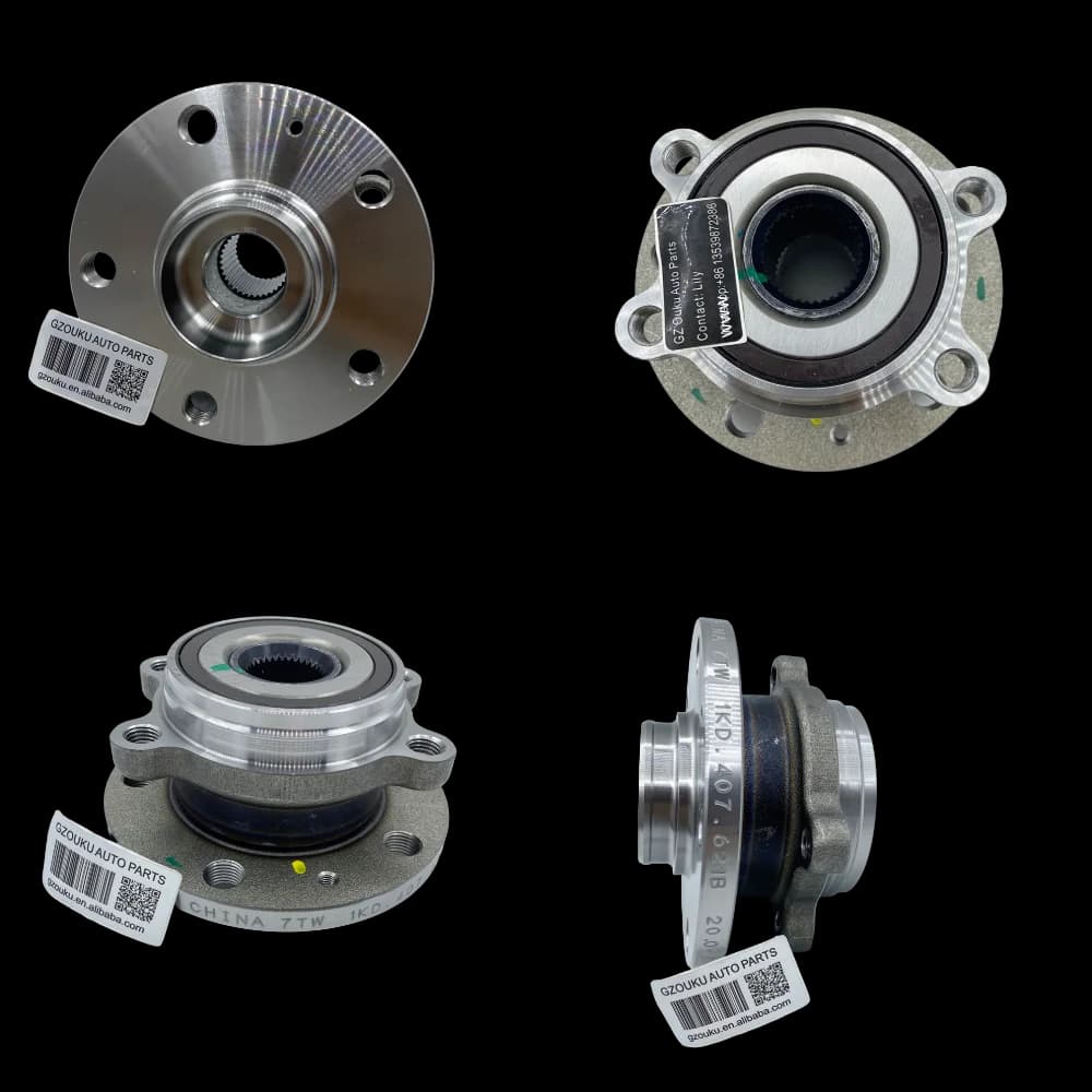 Front Wheel Hub Bearing Kit for Volkswagen Passat Ti Guan B6/B7 Models 2006-2017 - Premium Quality Suspension Component - OEM 8J0598625