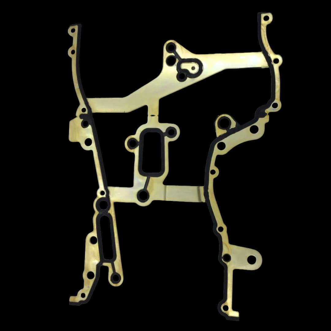GZOUKU Steel Timing Cover Gasket for 2002-2007 S 4.5 Engine - Premium Direct Fit - Premium Steel Construction - 1 Year Manufacturer Warranty - Part #55562793 - OEM 55562793