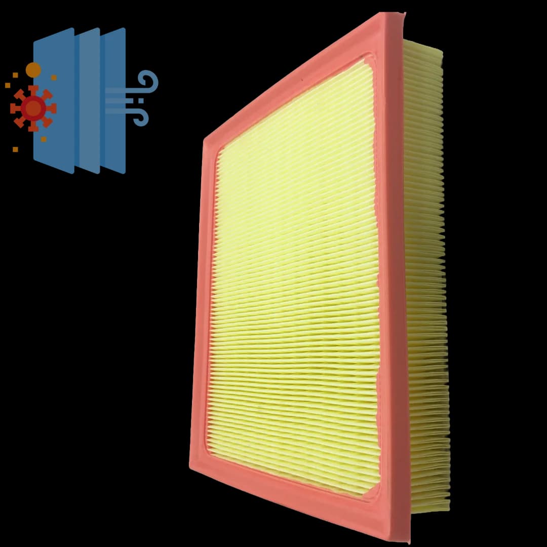 Premium Air Filter Replacement for Lexus Models - Fits Highlander, Yaris, Camry, RX350, NX200 Engines - OEM Numbers 17801-25020, 17801-F0050, 17801-F0060, 17801-F0070, LX5270 - OEM 17801-25020, 17801-F0050, 17801-F0060, 17801-F0070, LX5270