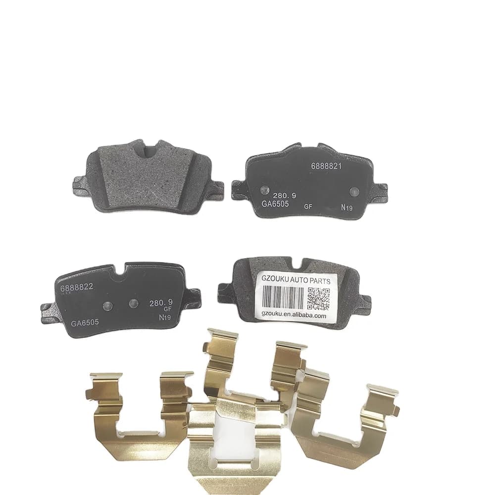 G20 Rear Brake Pad Set - Premium Quality Disc Brake Pads Replacement Kit for BMW G20 Series Sedans - OEM 34206888825