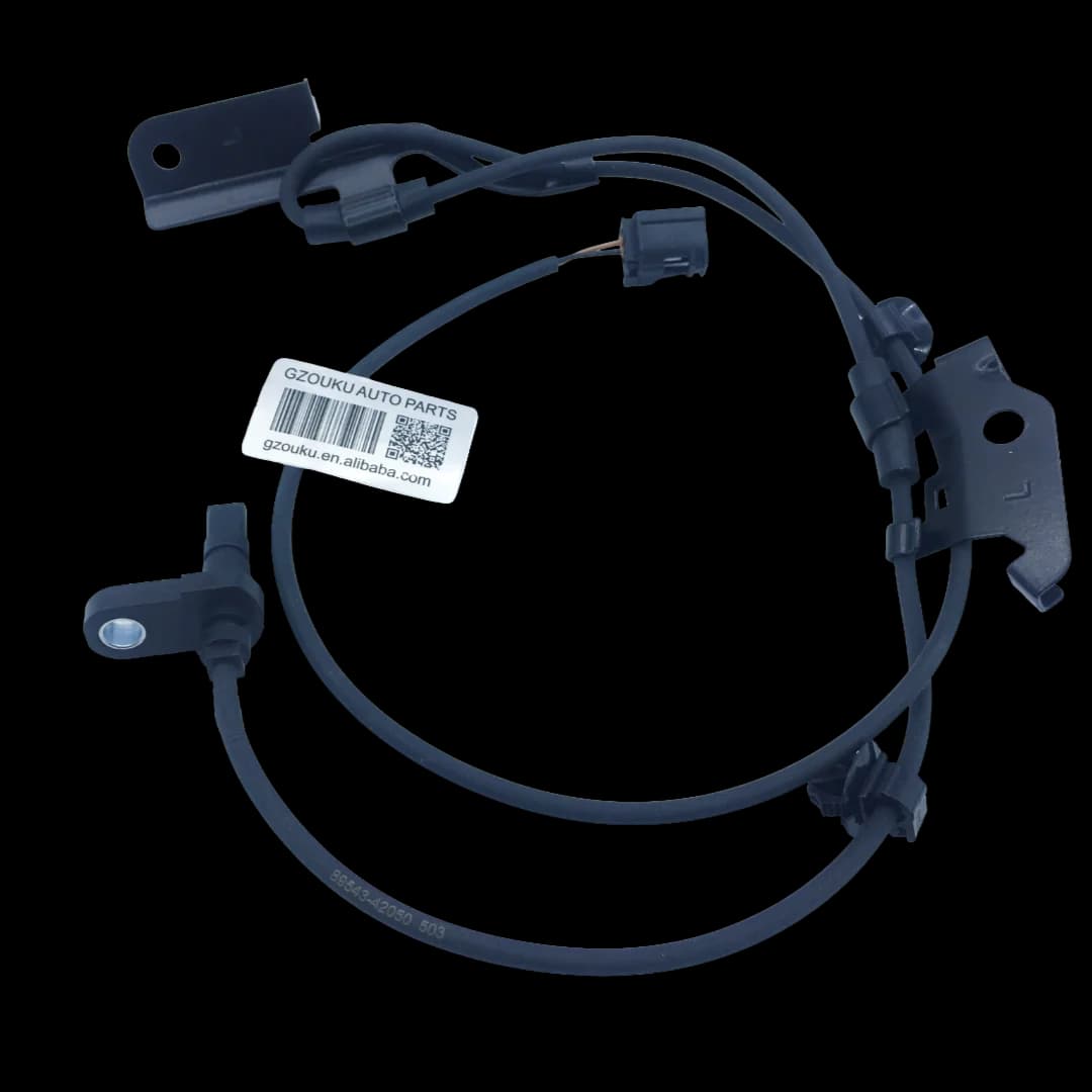 Factory New ABS Right/Left Wheel Speed Sensor 48542-42050/48543-42050 - Universal Car Fitment - 1-Year Warranty - Premium Quality Replacement - OEM 48542-42050/48543-42050