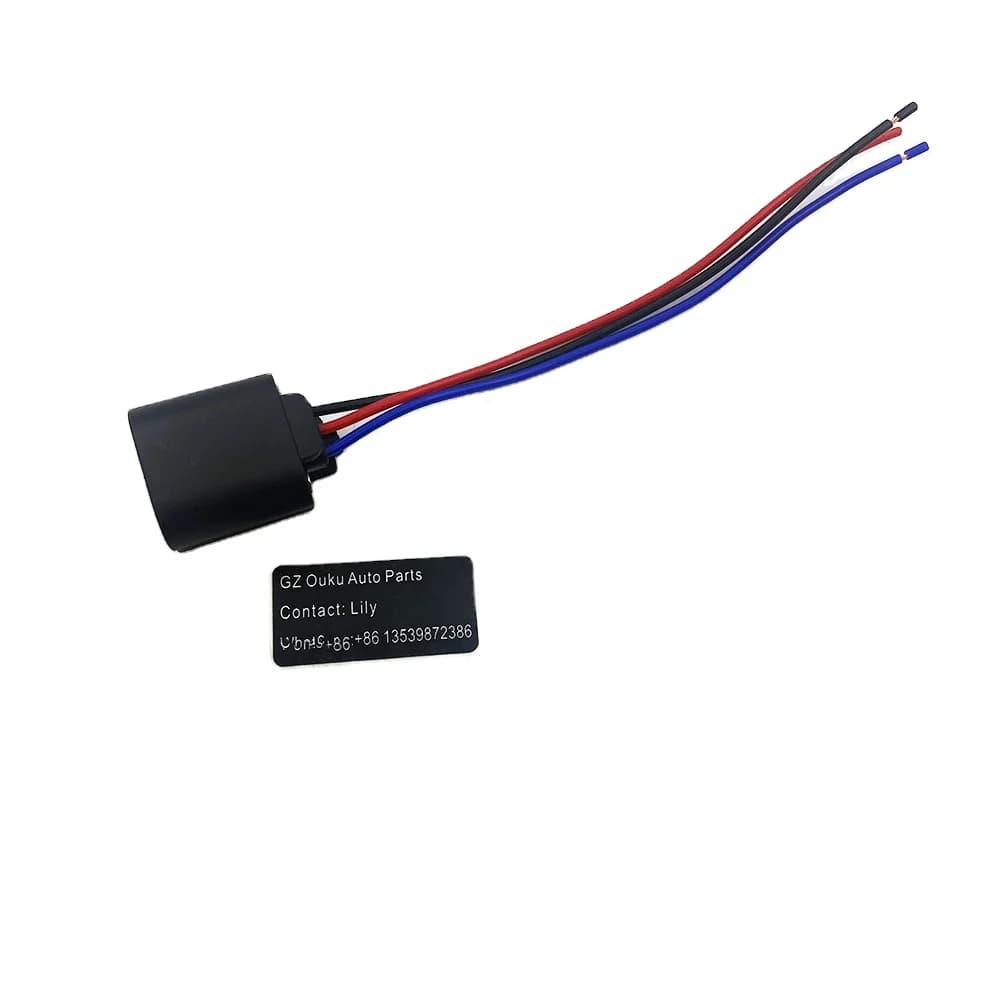 H13 Fuel Pump Electrical Connector Assembly - 3 Pin OEM Standard Fuel Sender Replacement Component - OEM ALI-1601652014037