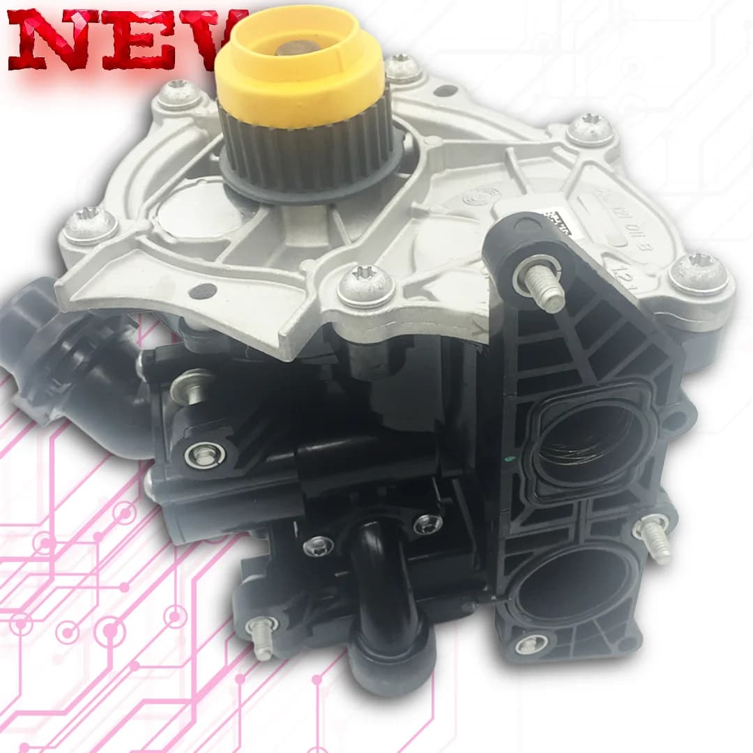High-Quality Thermostat Housing Water Pump Replacement - 06L12111G, 06L121011B, 06L121111H, 06A121011Q - Perfect Fit for Your Vehicle's Cooling System - OEM 06L12111G, 06L121011B, 06L121111H, 06A121011Q