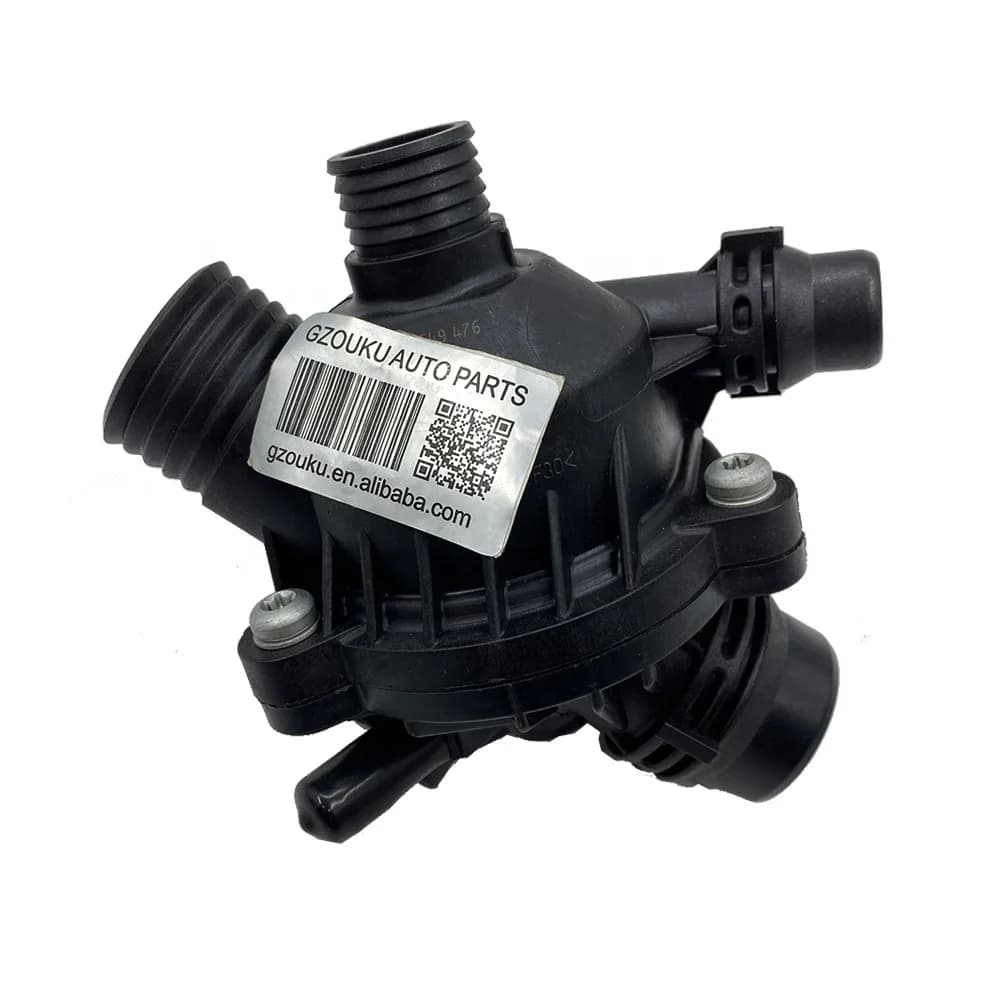 High Performance Engine Coolant Thermostat Housing Compatible with BMW 135i, 128i, 320i, 325i, Z4, 328i, 335i & 335is Models - Part Number 11537549476 - OEM 11537549476