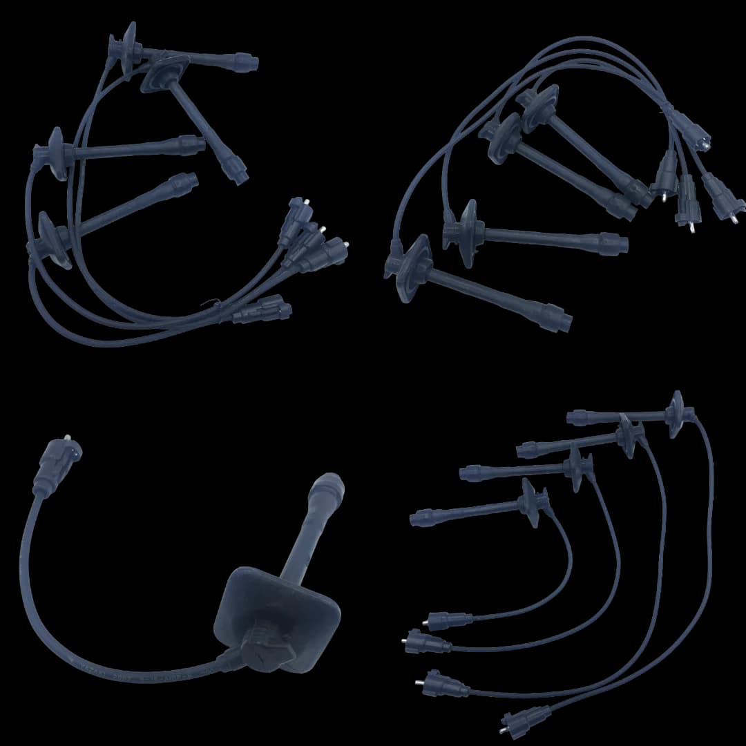 For Toyota Solara L4 2.2 Liter Engine 4-Piece Set 90919-22400 Premium Spark Plug Wire Kit High Performance Ignition System Replacement - OEM 90919-22400
