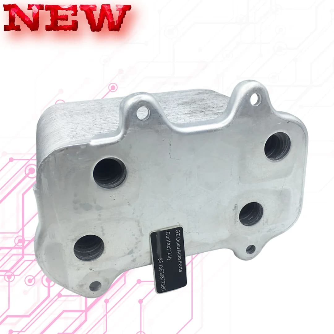 High-Quality Aluminum Oil Cooler Cover for Porsche 911 - OE 99610702559 - New 1-Year Warranty - OEM 99610702559