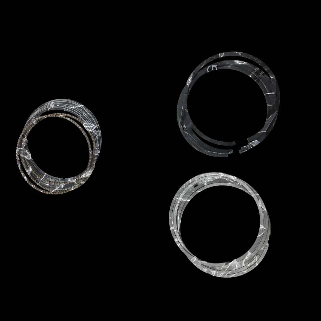Premium Quality AA6G-6110 Ring Piston Oil Seal Standard Replacement for Ford Fiesta 1.4 STD - Exact Fitment Engine Seal Component - High Performance AA6G-6110-B9A Model - OEM AA6G-6110-B9A