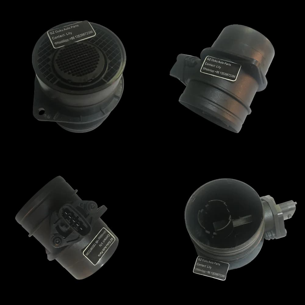 BMW MW3 W1 318i/320i Mass Air Flow Sensor Replacement - OEM Compatible 0280218165 & 13627533853 Fit Flow Meter Sensor - OEM 0280218165