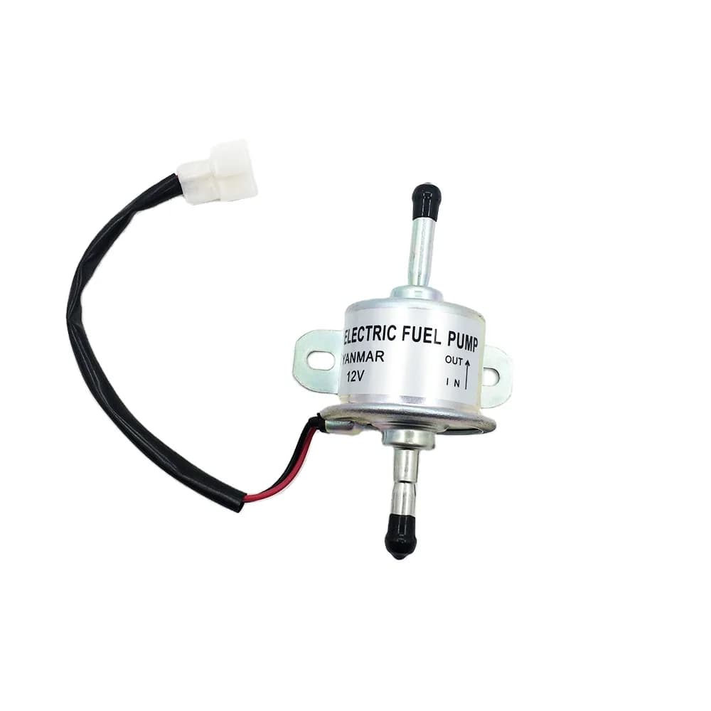 New Fuel Feed Pump for 4TNV88, 3TNV88, 4TNV84 Mini Excavators - 129612-52100/12961252100 12V Fuel Pump - OEM 129612-52100/12961252100