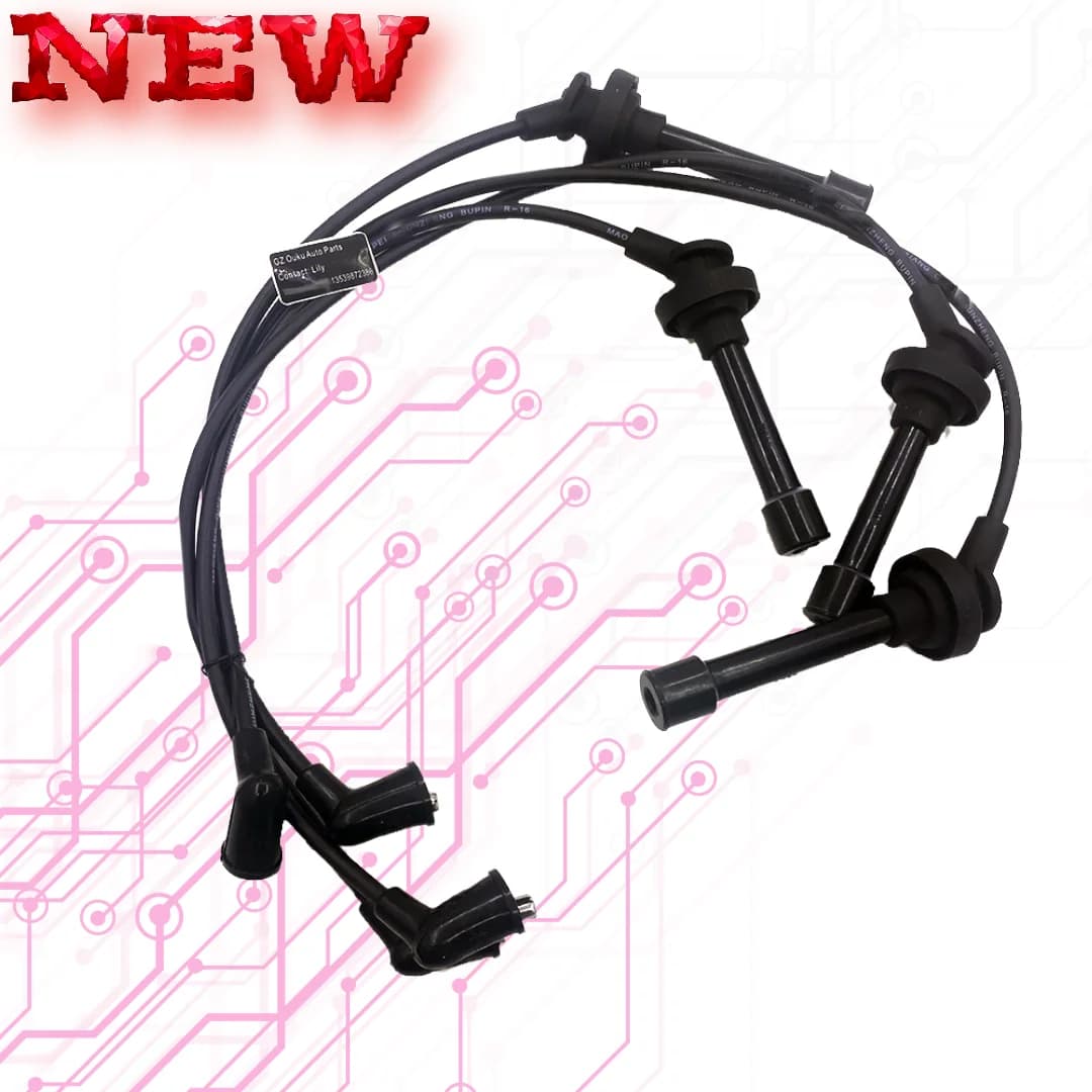 New GZOUKU Ignition Cable Set 22440-F4201 for Nissan Sentra B13 1998-2006 16 Valve Engine - OEM 22440-F4201
