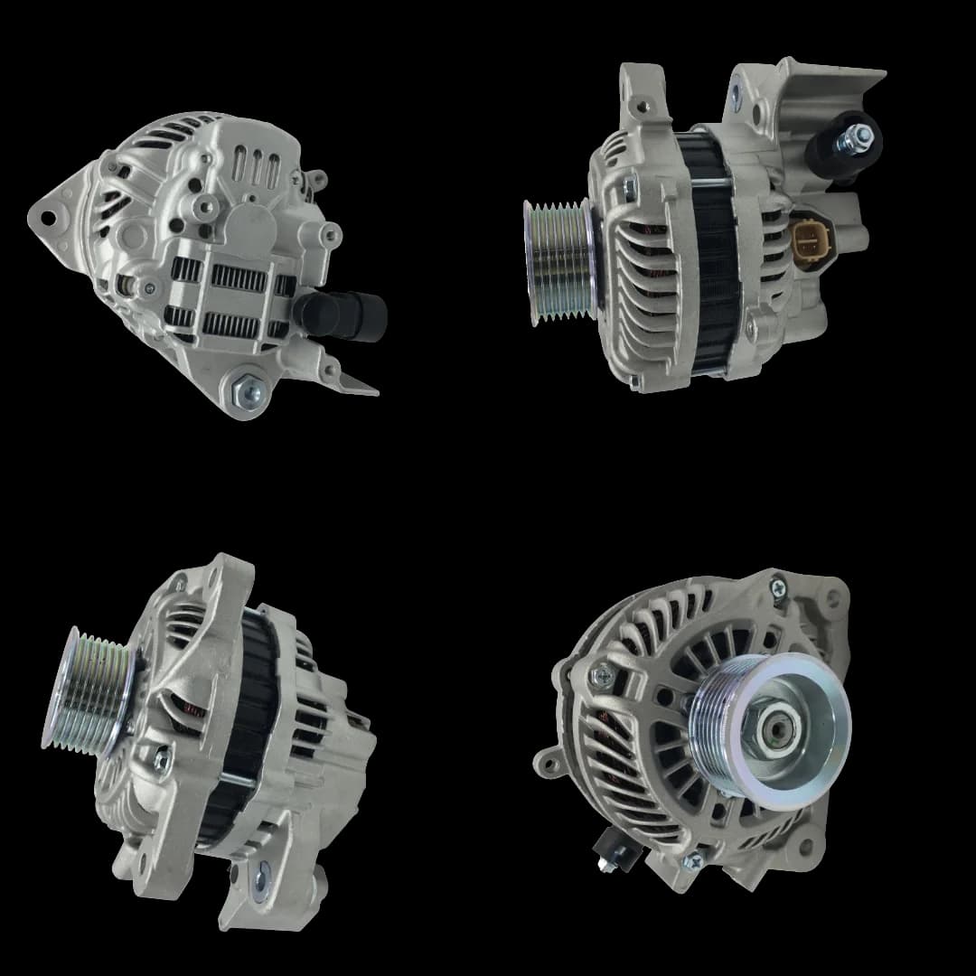 Premium Quality Alternator Replacement for 2006-2009 Honda Civic 1.8L Vehicles - OEM Equivalent 31100-RNA-A01 / 31100RNA-A012-M2 - High Performance Auto Part - Hot Selling Car Component - OEM 31100-RNA-A01