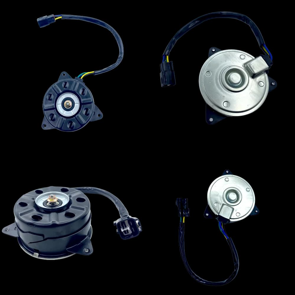 Cooling Fan Motor 168000 7610 Compatible with Toyota VIOS 2007 & Suzuki Swift - Automotive Blower Motor Replacement Part - OEM Universal
