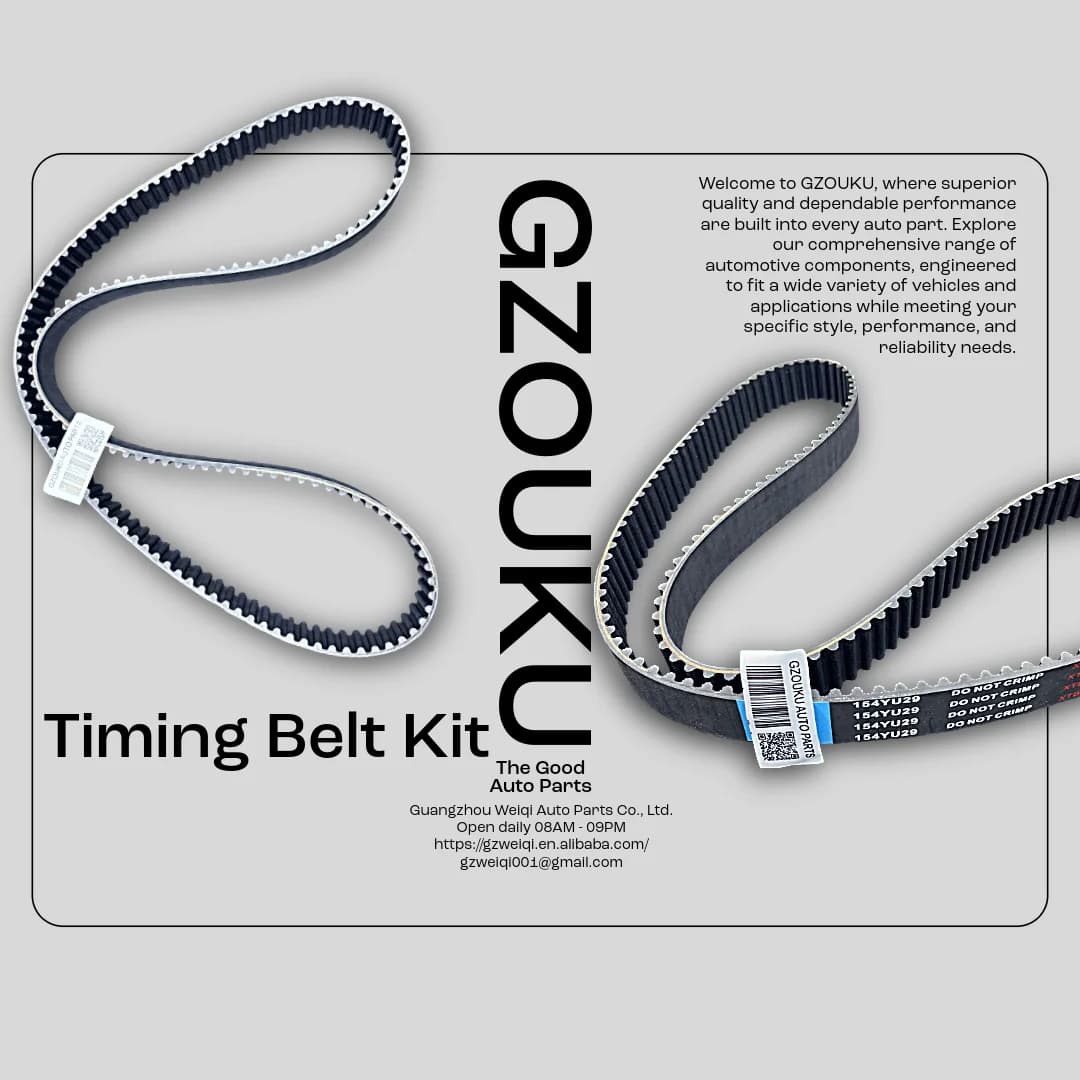 Timing Belt Kit - OEM 154YU29 154 YU 29 Replacement for MIVEC - 4G92-Dohc - 4G93 Lancer Mirage Colt CJ CK 1997-2002 - OEM 154YU29