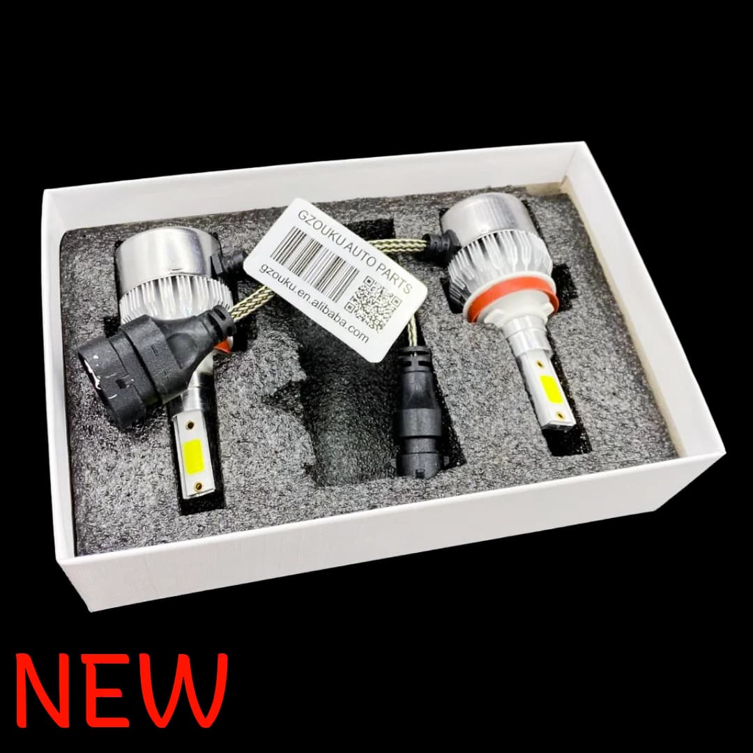 2025 New Car LED Headlight Bulbs - H8, H9, H11 - 1000W High-Power Automotive Lighting - OEM ALI-1601642370795
