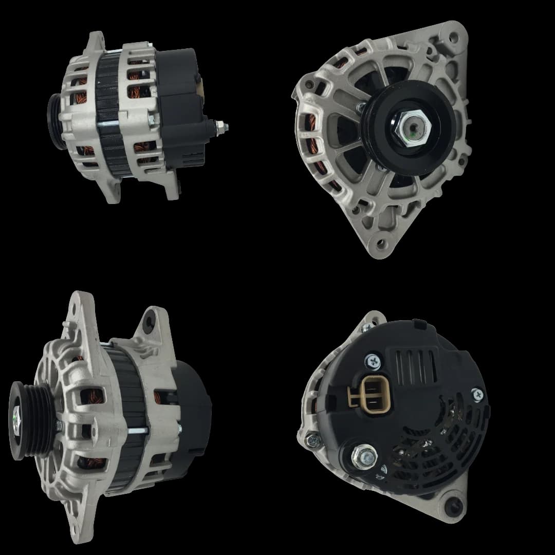 High Performance OEM Alternator 37300-22600 Mando AB180128 80 Amp Replacement - Premium Quality Car Engine Component - Direct Fit for Most Vehicles - Brand New Automotive Part - OEM 37300-22600;AB180128