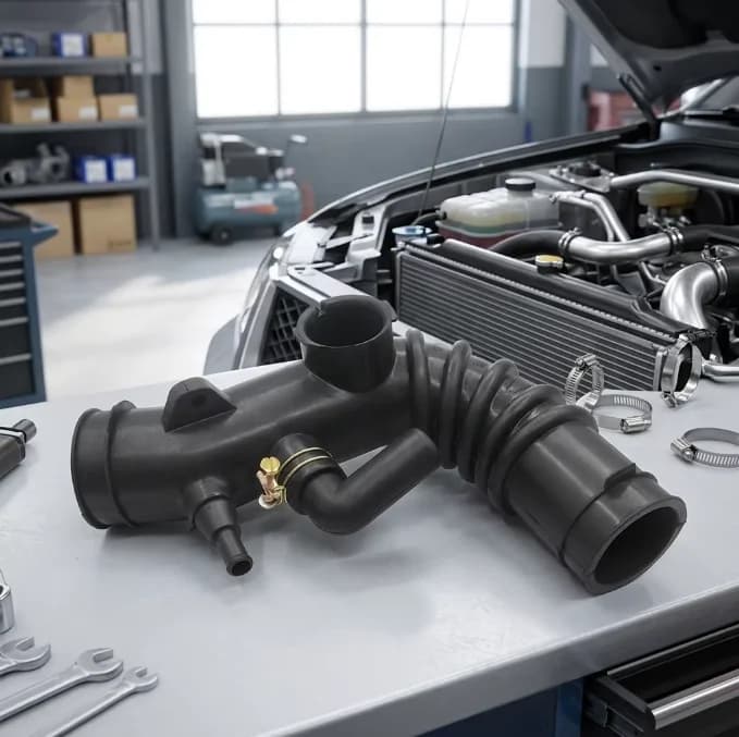 Air Intake Hose for 1997-1999 Toyota Camry Solara | OE Replacement Intake Hose Assembly | Engine Intake System Component - OEM 17881-74731, 17881-03121