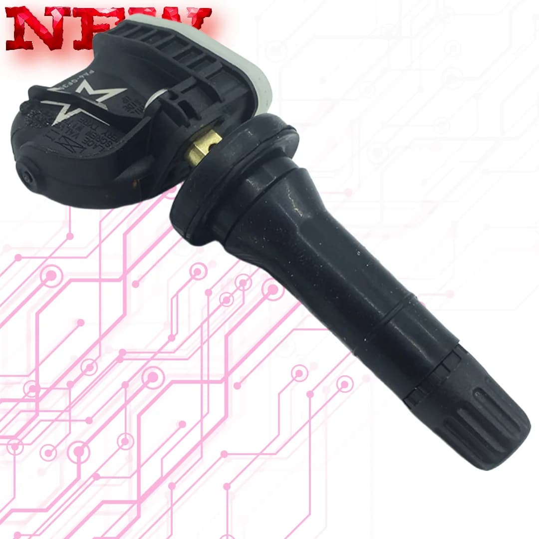 High Performance Tire Pressure Monitor System Sensor Replacement Kit - For GMC Enclave (2WD) Models - Genuine Quality Parts 13598771/9A11CDCC/2018BY3192 - OEM 13598771