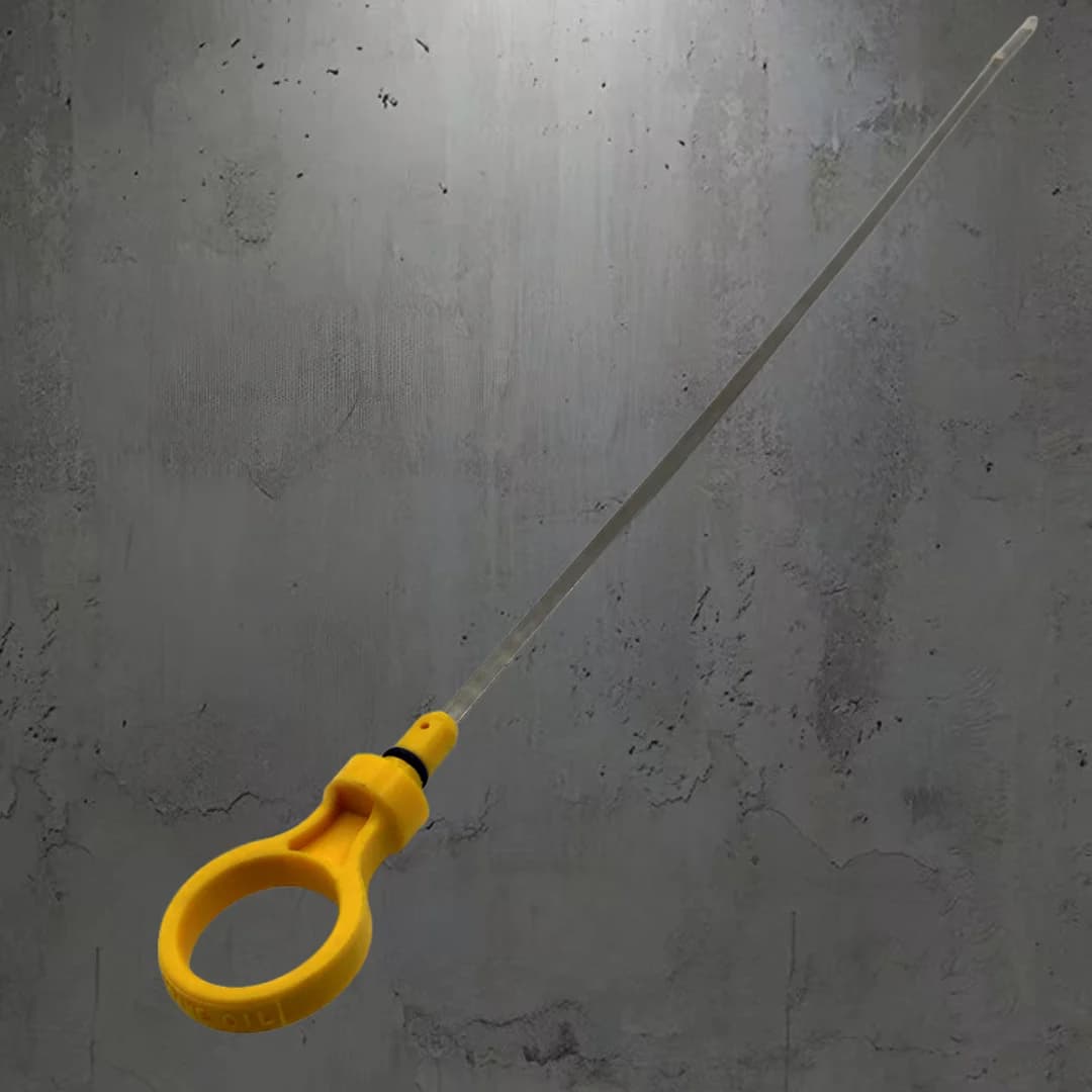 Nissan Sentra 2000-2006 Engine Oil Dipstick Replacement Indicator - Metal Plastic Construction - Yellow Engine Dipstick - OEM#111404Z001/11140-4Z001 Automotive Parts - OEM 111404Z001