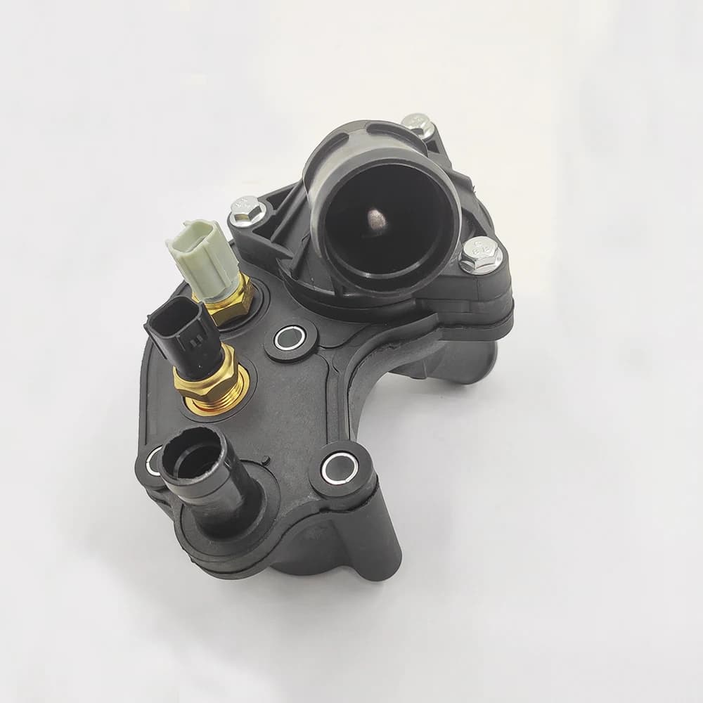 YU3Z-8A586-AA Engine Coolant Thermostat Housing for Ford Explorer Sport 1998-2001 - Direct Fit Replacement Part - OEM YU3Z-8A586-AA