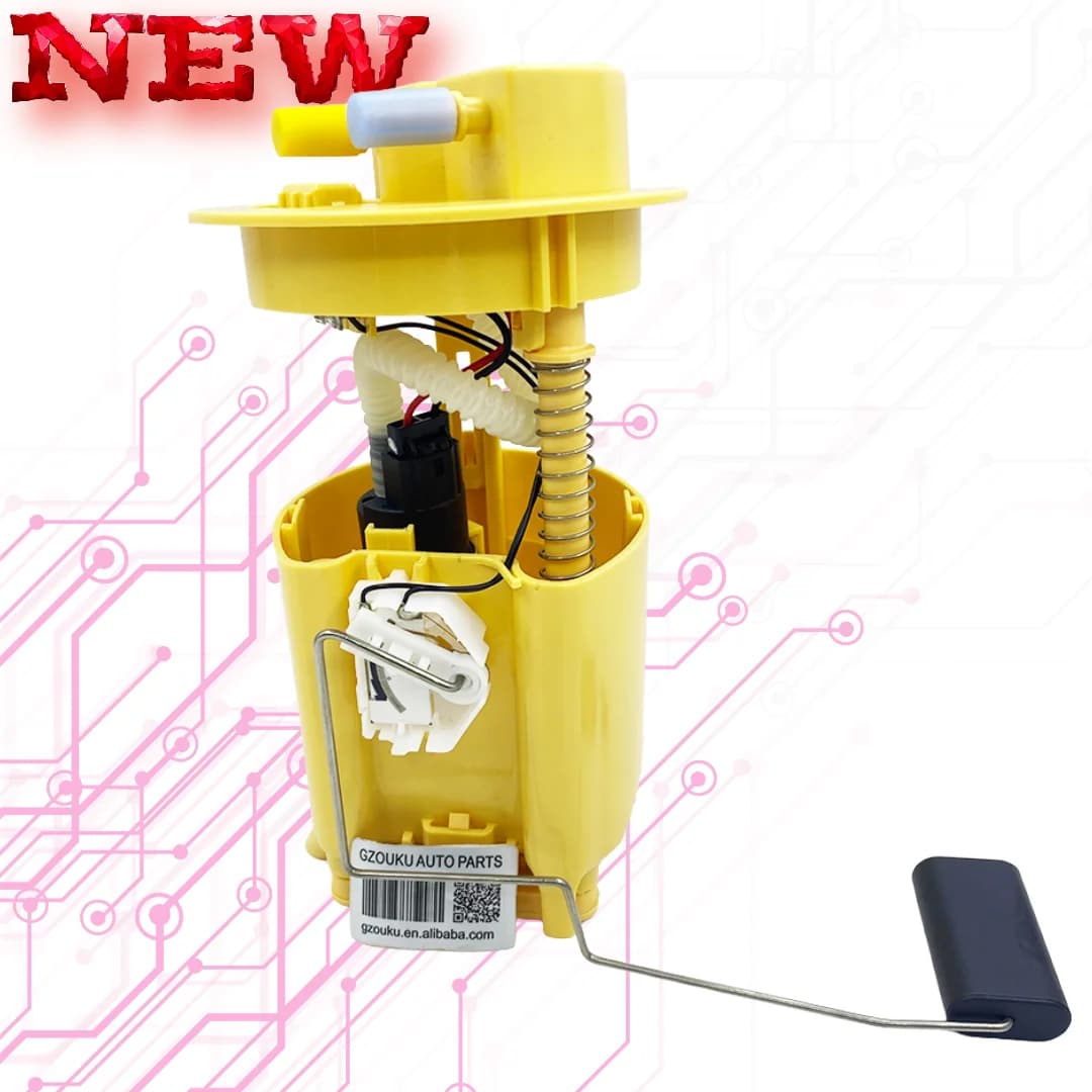 Premium Quality Fuel Pump Assembly 1525Y2 1525EA 1525N9 1607401680 9638028780 - Perfect Fit for 206 & 406 Platforms - High Performance In-Tank Electric Fuel Sender Unit - OEM 1607401680, 9638028780