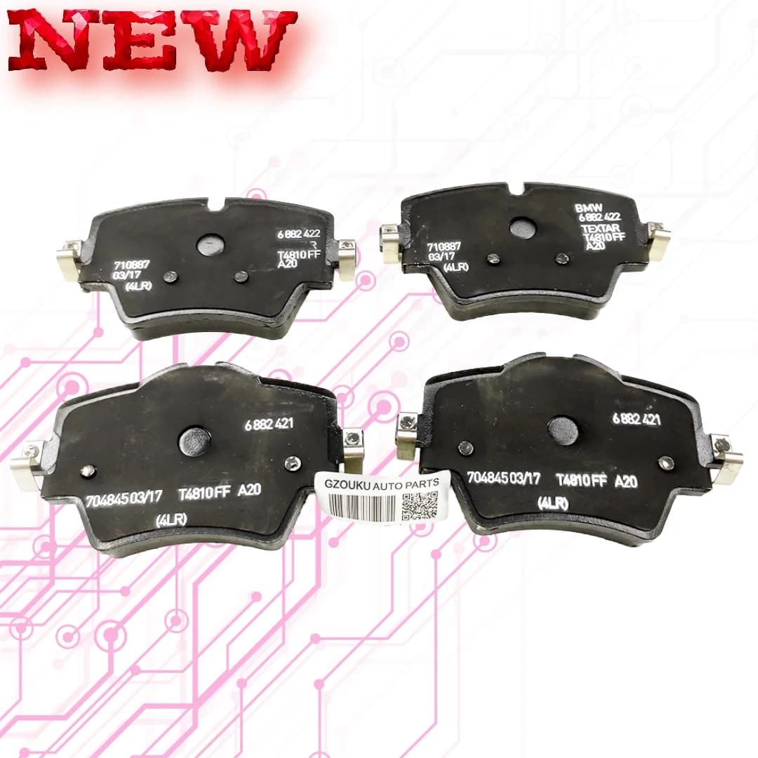 Premium Quality Brake Pads Set for BMW 220D F45 F46 2.0D 2014-Up & 3 Series 320e - 34 10 6 888 777 - OEM 34 10 6 888 777