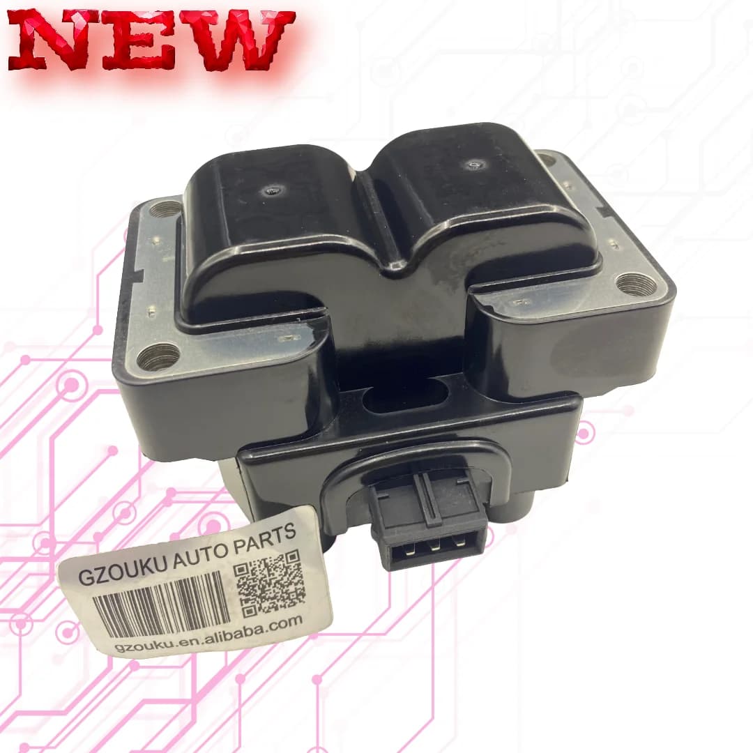 High Performance New Engine Ignition Coil - OEM Compatible Auto Parts Replacement - OEM 0221503407, 0221503457, 597053, 489051051