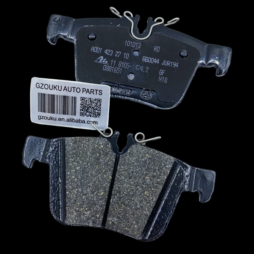 High-Quality Front & Rear Brake Pad Set for Mercedes-Benz W205 2014-2019 - A0004209403, A0004203602, A0004208200 - OEM A0004209403, A0004203602, A0004208200