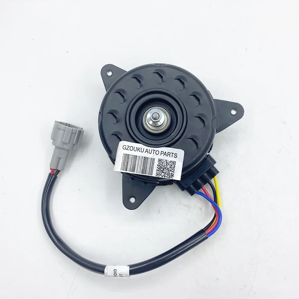 Tiida Sylphy J32 B17 L33 Cooling System Radiator Fan Motor Conditioner with 21487-JN00A Plastic Aluminum Materials - Direct Fit for Nissan Models - OEM 21487-JN00A