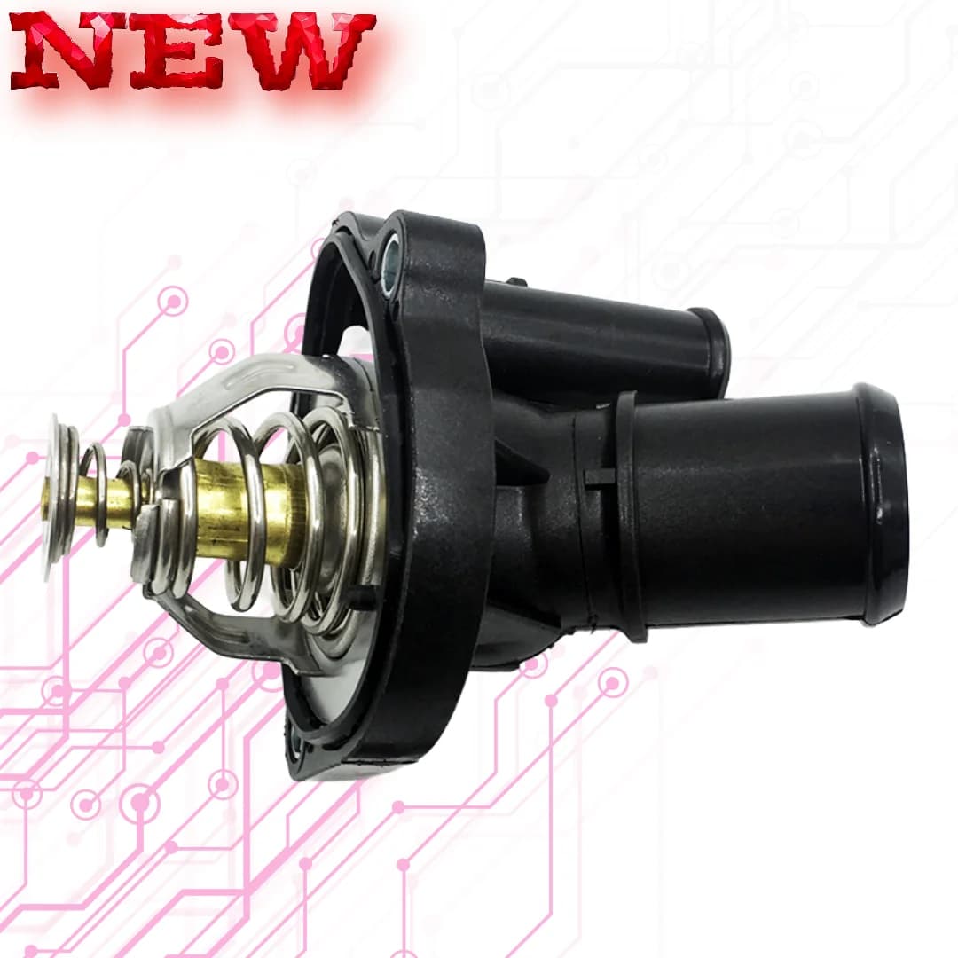 Thermostat Housing for Ford Escape, Focus, Fusion, Ranger & Mercury 2.3L Engine Coolant - L336-15-170, 3M4Z-8575-B, 3M4Z8575B, 1374191, 1462483, 1475495 - OEM 3M4Z-8575-B